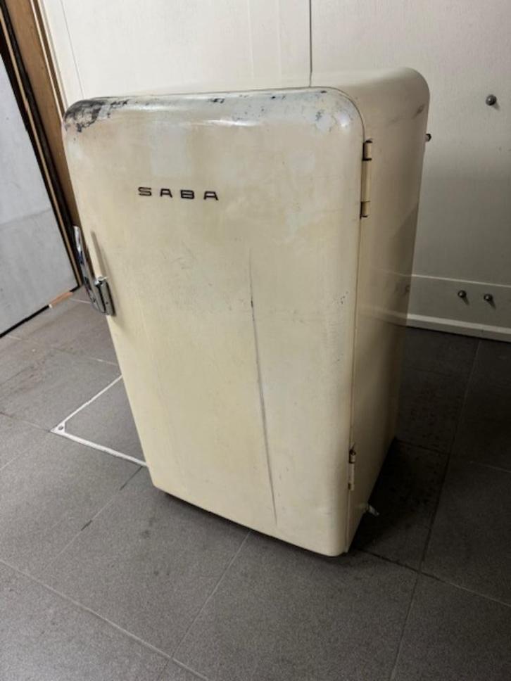 Retro authentieke koelkast 1954 SABA, Verzamelen, Retro, Witgoed, Ophalen