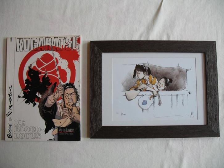 Kogaratsu nr 1 + ex-libris 135 van 200,, Boeken, Stripverhalen, Zo goed als nieuw, Eén stripboek, Ophalen of Verzenden