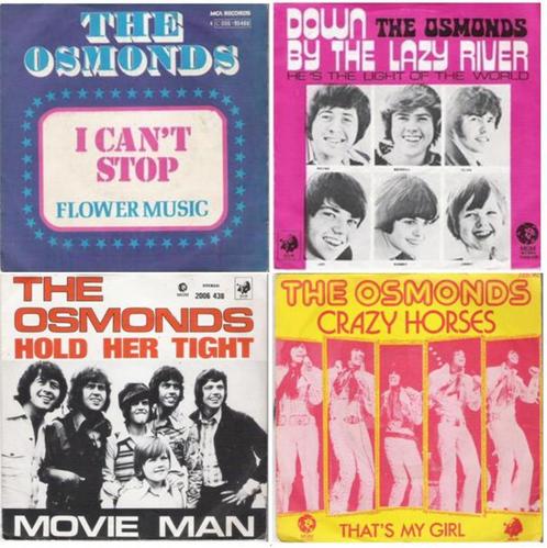 The Osmonds - PAKKET!, Cd's en Dvd's, Vinyl Singles, Zo goed als nieuw, Single, Pop, 7 inch, Ophalen of Verzenden