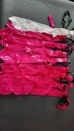 Cravates fluo rose et argentée, Enlèvement ou Envoi, Neuf, Accessoires