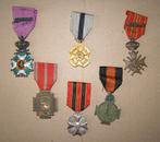 6 medailles, waaronder Croix de l'Yzer, Verzamelen, Ophalen of Verzenden, Landmacht, Lintje, Medaille of Wings