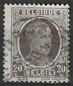 Belgie 1921/1927 - Yvert/OBP 196 - Koning Albert I. (ST), Affranchi, Envoi, Oblitéré, Maison royale