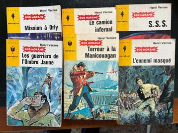 25 Bob Morane originaux. Lu une fois, Enlèvement ou Envoi, Comme neuf