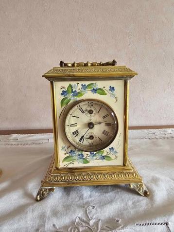 Pendule de cheminée ancienne Mécanisme fonctionne– XIX° S beschikbaar voor biedingen