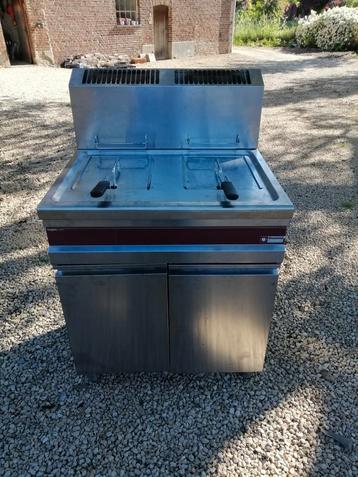 Friteuse 2 bacs au gaz de ville, Enlèvement