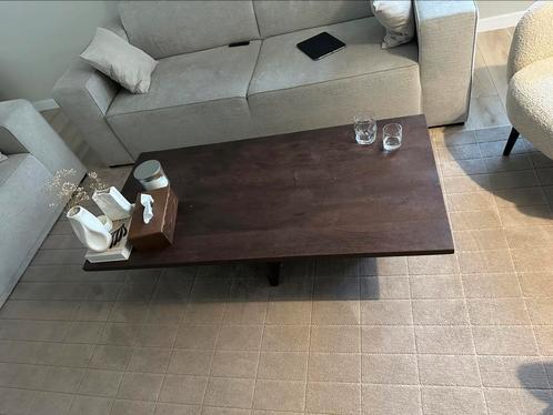Salontafel te koop mangohout, Huis en Inrichting, Tafels | Salontafels, Zo goed als nieuw, Minder dan 50 cm, 50 tot 100 cm, 100 tot 150 cm
