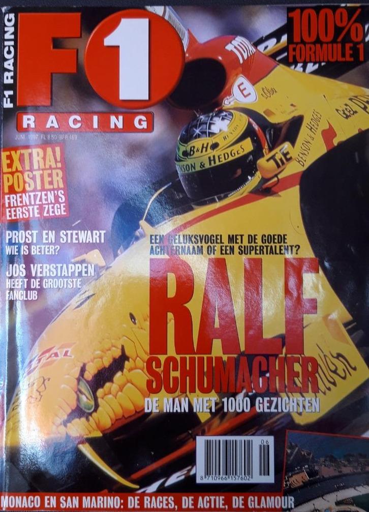 F1 RACING magazines  1997, Boeken, Auto's | Folders en Tijdschriften, Zo goed als nieuw, Verzenden