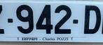 Nummerplaat plaque immatriculation FRANKRIJK FERRARI Special, Ophalen of Verzenden, Zo goed als nieuw