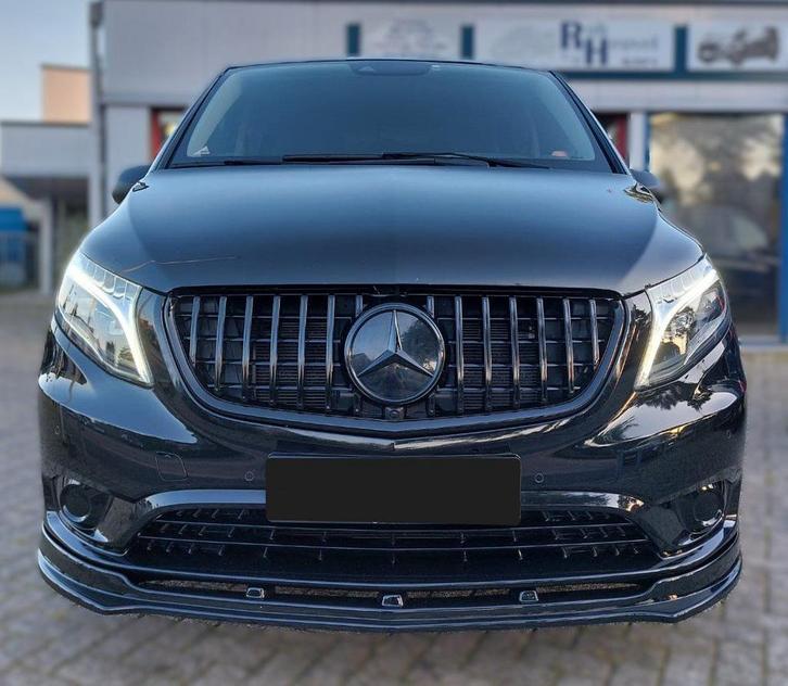 AMG grill zwart - zwart Mercedes Vito 2014 - 2019 W447, Auto diversen, Tuning en Styling, Ophalen of Verzenden