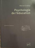 Psychologie de l'Education : Marcel Crahay : FORMAT MEDIUM, Boeken, Psychologie, Gelezen, Ontwikkelingspsychologie, Marcel Crahay