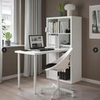 Plateau de table blanc IKEA 100x60cm Linnmon, Maison & Meubles, Pièces pour table, Dessus de la table, 50 à 100 cm, Rectangulaire