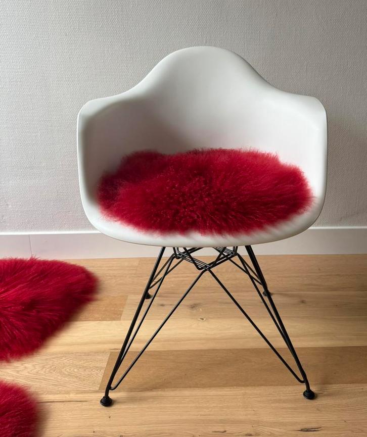 Set van 3 stoelkussens seatpads TAFF Vitra DAW DAR DSW DSR, Huis en Inrichting, Stoelen, Zo goed als nieuw, Ophalen of Verzenden