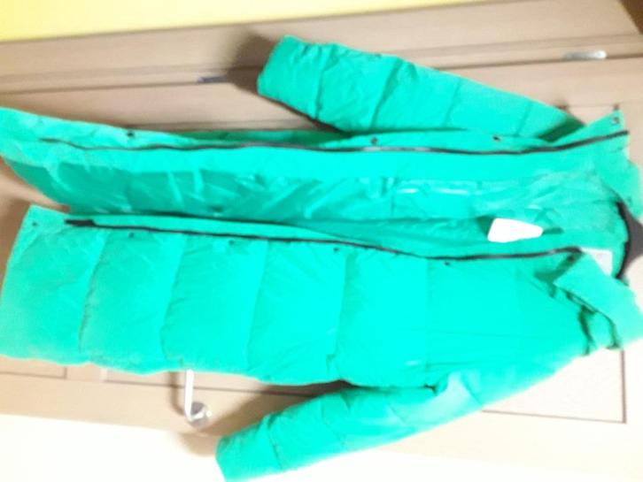 Jas geisha maat xxl/44 nieuw, Kleding | Dames, Jassen | Winter, Zo goed als nieuw, Maat 46/48 (XL) of groter, Groen, Ophalen of Verzenden
