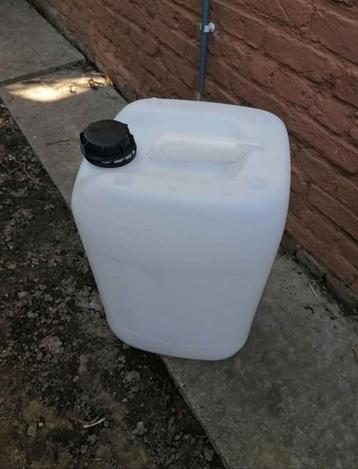 Jerrycans/bidons 25L, Enlèvement, Comme neuf