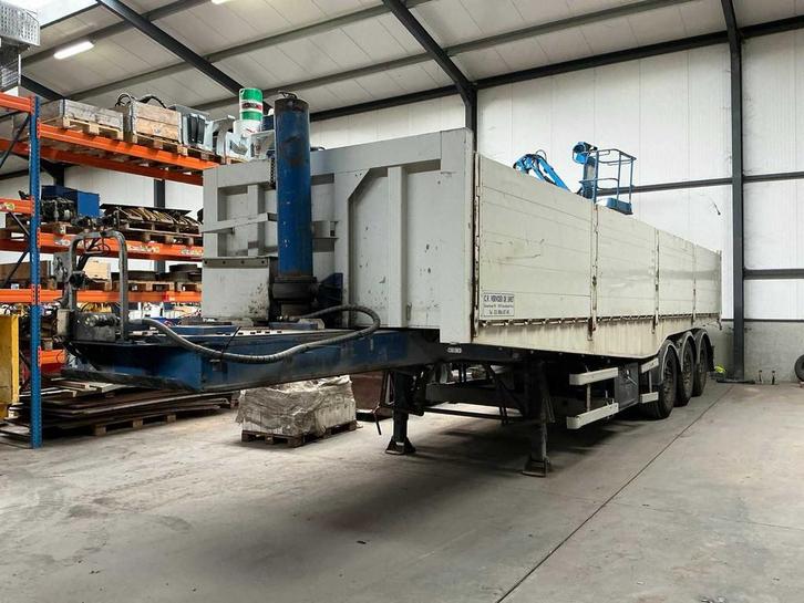 2004 Robuste Kaiser S3803AB kipper oplegger, Auto's, Vrachtwagens, Bedrijf, Aanhangers en Opleggers, Overige brandstoffen