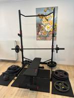 Thuis fitness volledige set, Sport en Fitness, Ophalen, Zo goed als nieuw, Fitnessbank