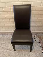 Lederen stoelen, Huis en Inrichting, Stoelen, Ophalen, Gebruikt, Overige kleuren, Leer