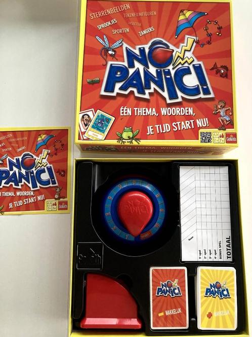 No Panic van Goliath, leuk spel voor de hele familie!, Hobby en Vrije tijd, Gezelschapsspellen | Bordspellen, Zo goed als nieuw