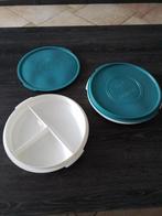 Assiettes plastic de pique-nique avec couvercle, Enlèvement, Neuf