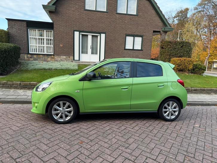 Mitsubishi Space intense 1.2i benzine 085000km 1eig Airco, Auto's, Mitsubishi, Bedrijf, Te koop, Space Star, ABS, Airbags, Airconditioning