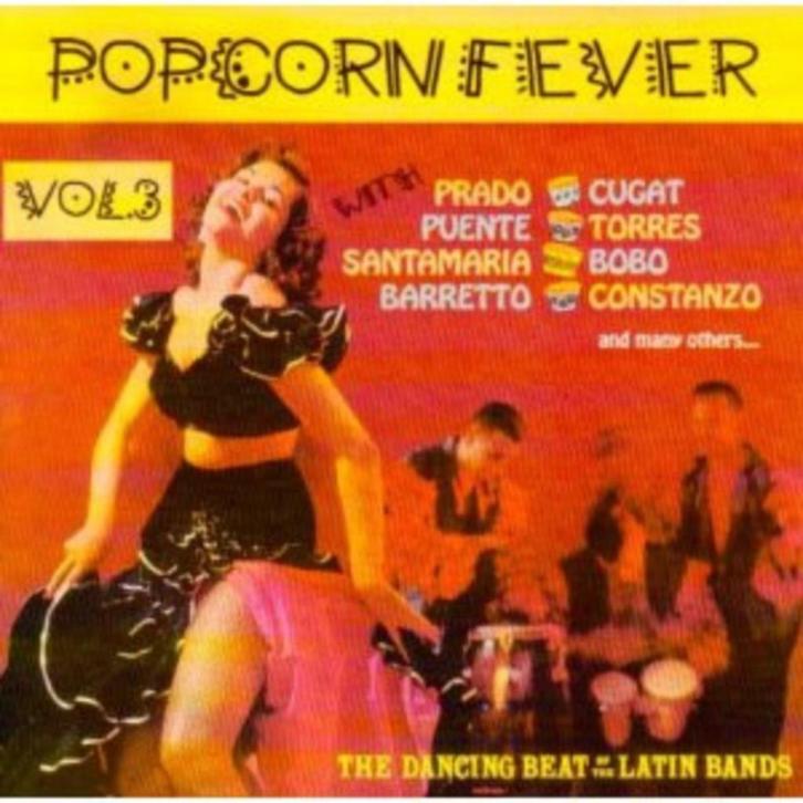Latino "Popcorn" Fever Vol.3 ' Cd = Mint, Cd's en Dvd's, Cd's | Latin en Salsa, Zo goed als nieuw, Ophalen of Verzenden