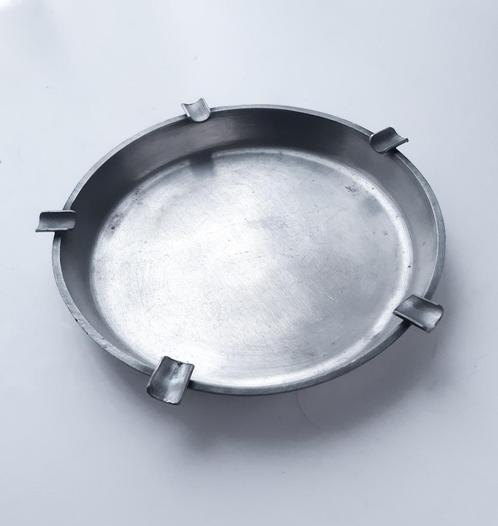 Grote tinnen asbak, Antiek en Kunst, Antiek | Tin, Ophalen of Verzenden
