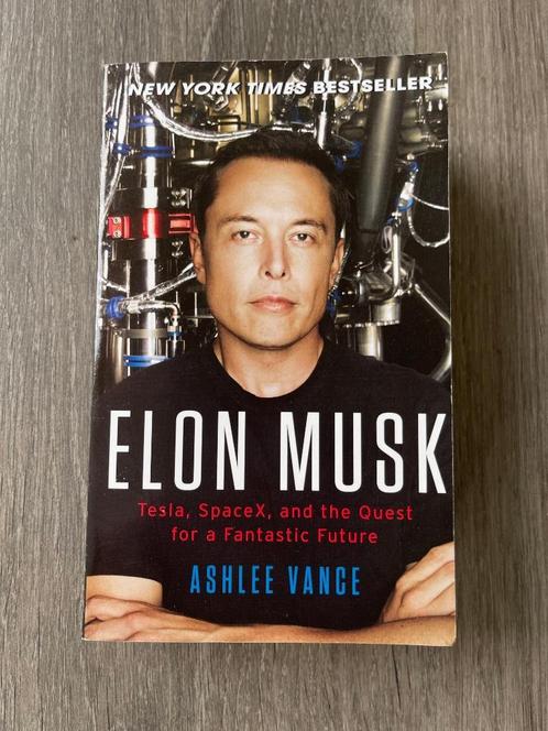 Elon Musk - Ashlee Vance - EN, Livres, Biographies, Utilisé, Science, Enlèvement ou Envoi