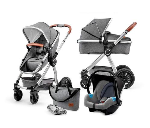 Poussette Trio Combi 3 en 1, Enfants & Bébés, Poussettes & Combinaisons, Comme neuf, Poussette combi, Autres marques, Pneus, Avec siège auto