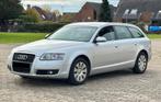 Audi A6 Break 2.0 TDI – 140 pk – Bouwjaar 02/2007, Auto's, Audi, Zwart, Leder, Bedrijf, 103 kW
