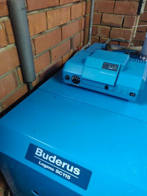 Buderus Logano SC115, Doe-het-zelf en Bouw, Chauffageketels en Boilers, Gebruikt, Ouder dan 10 jaar, Ophalen