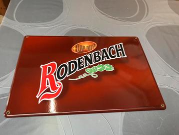 Rodenbach reclamebord emaillerie Belge beschikbaar voor biedingen