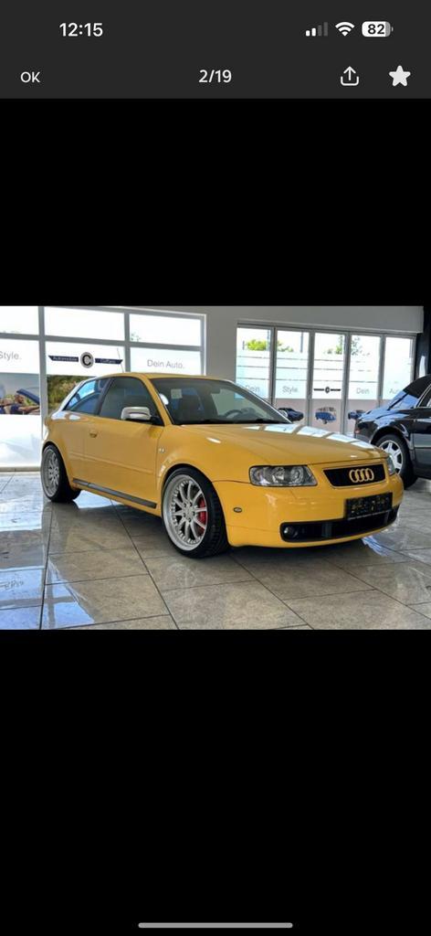 Audi s3 8l, Auto's, BMW, Particulier, Zwart, Grijs, Leder, Ophalen
