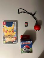 Pokemon Let's Go Pikachu + Pokeball Plus, Games en Spelcomputers, Games | Nintendo Switch, Ophalen, Zo goed als nieuw, Avontuur en Actie