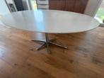 Ovale tafel, Huis en Inrichting, Ophalen, Gebruikt, 100 tot 150 cm, Jaren 60 (in stijl v Fritz Hansen)