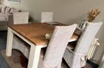 Eettafel en stoelen, Huis en Inrichting, Complete eetkamers, Ophalen, Gebruikt