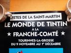 herge affiche festival tintin BD, Enlèvement ou Envoi, Rectangulaire horizontal, Comme neuf, Autres sujets/thèmes