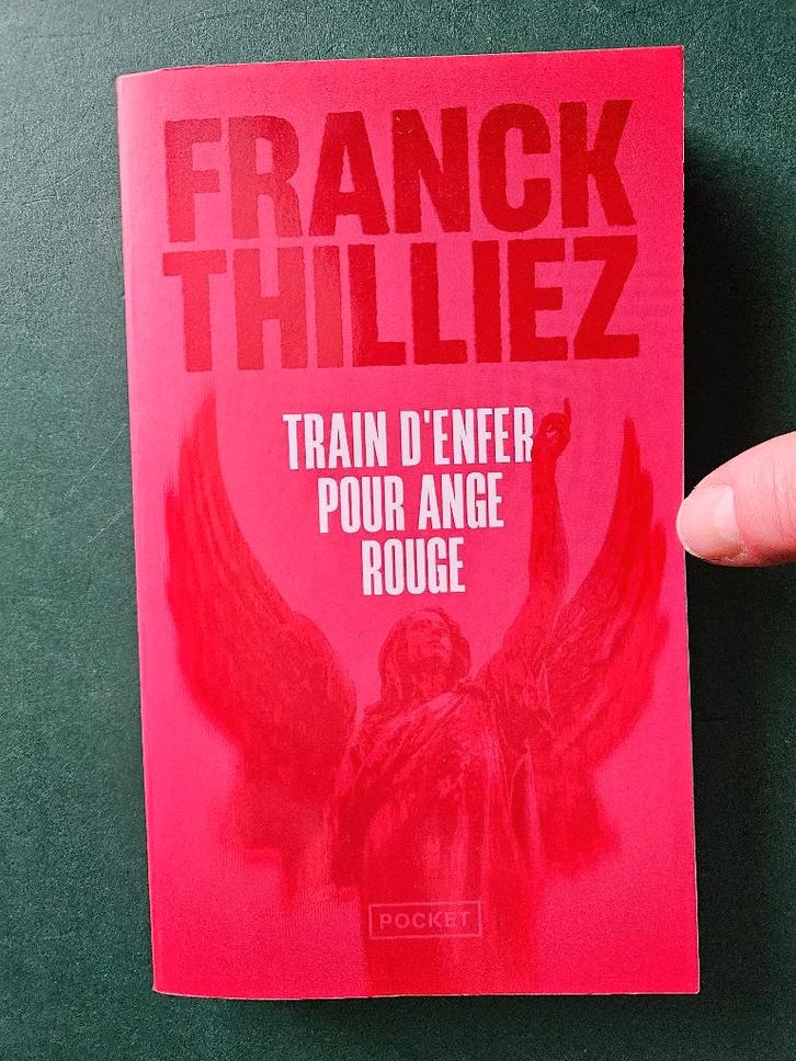 Train d'enfer pour ange rouge - Franck Thilliez, Boeken, Thrillers, Zo goed als nieuw, Verzenden