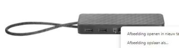 HP USB-C mini Dock - Dockingstation - USB-C - VGA, HDMI - 1G beschikbaar voor biedingen