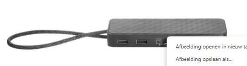 HP USB-C mini Dock - Dockingstation - USB-C - VGA, HDMI - 1G, Computers en Software, Dockingstations, Nieuw, Docking station, Laptop