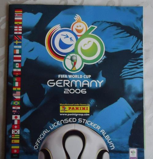 PANINI STICKER ALBUM VOETBAL WORLD CUP  GERMANY 2006  volled, Hobby en Vrije tijd, Stickers en Plaatjes, Zo goed als nieuw, Sticker