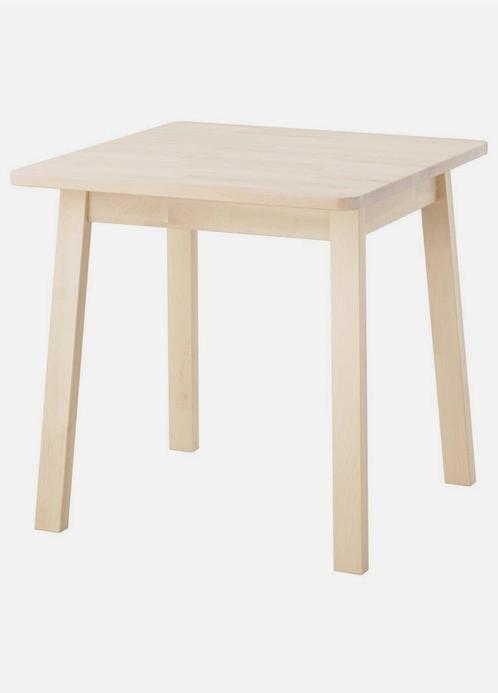 Klein eettafeltje norraker 74x74x74 nieuw in doos, Huis en Inrichting, Tafels | Eettafels, Nieuw, 50 tot 100 cm, 50 tot 100 cm