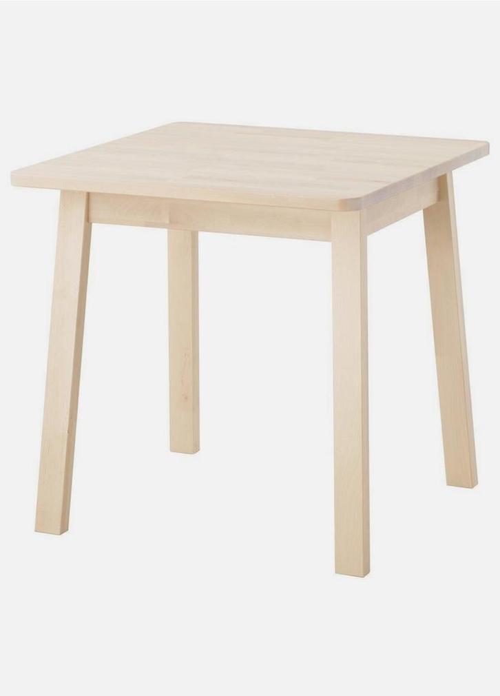 Klein eettafeltje norraker 74x74x74 nieuw in doos, Huis en Inrichting, Tafels | Eettafels, Nieuw, 50 tot 100 cm, 50 tot 100 cm