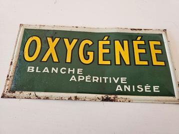 Oxygenee pub/ reklame blik plaat beschikbaar voor biedingen