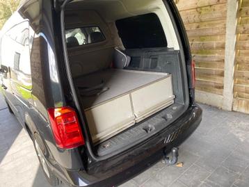 VW Caddy Maxi dubbele cabine inrichting