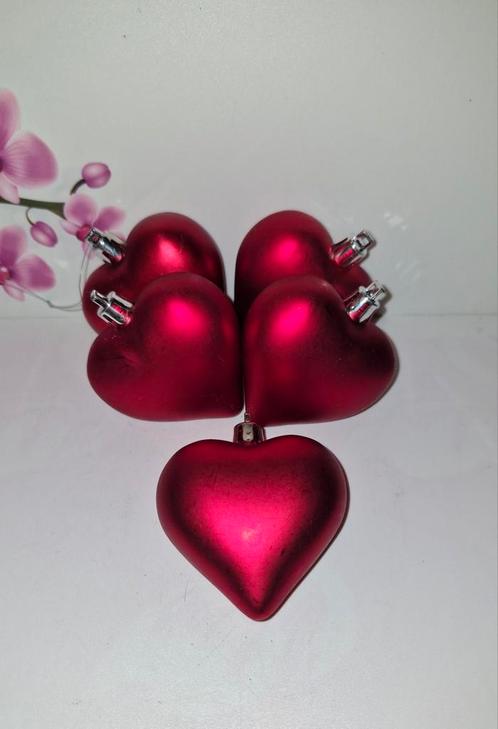 ❤️ Kerstballen Hartjes, Diversen, Kerst, Ophalen of Verzenden