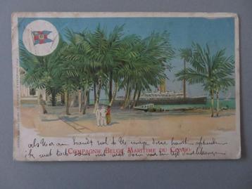 postkaart Compagnie Belge Maritime du Congo 1911 beschikbaar voor biedingen