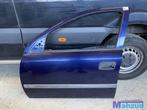 OPEL ASTRA G blauw Z282 links voor deur portier 5 deurs, Auto-onderdelen, Gebruikt, Links, Opel, Deur