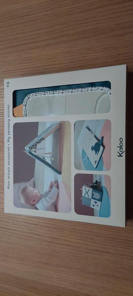 Sensorische baby spiegel KALOO, Kinderen en Baby's, Speelgoed | Babyspeelgoed, Zo goed als nieuw, Ophalen