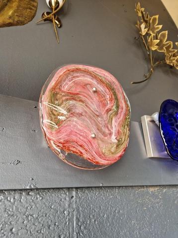 Murano wandlamp van geblazen glas, jaren 70 beschikbaar voor biedingen
