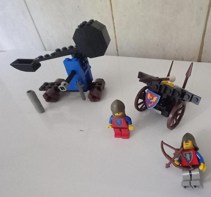 LEGO SYSTEM 6012 CATAPULT belegeringsmachine van het kasteel, Kinderen en Baby's, Speelgoed | Duplo en Lego, Zo goed als nieuw